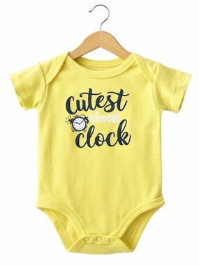 10/$15 Monkey Bars Yellow Bodysuit Size 12 Months